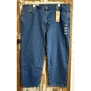 Levi's 550 Relaxed Fit All Cotton Men's Jeans - Medium Stonewash - 48x30